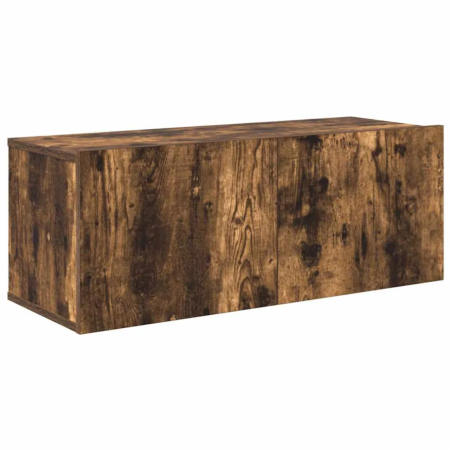 Ensemble de meubles TV 5 pcs Chêne fumé Bois d'ingénierie - 5