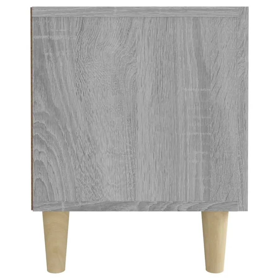 Meuble TV sonoma gris 180x31,5x40 cm bois d'ingénierie - 8