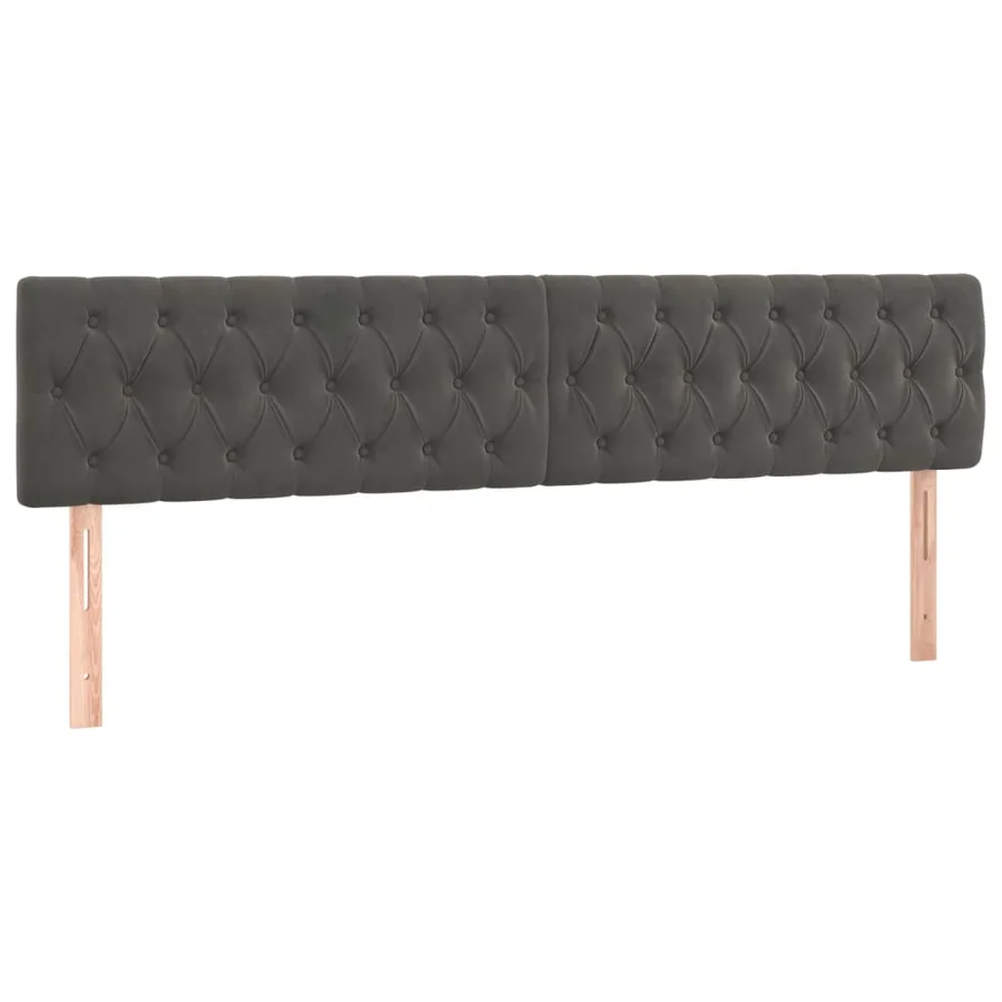 Sommier à lattes de lit avec matelas LED Gris foncé 200x200 cm - 7