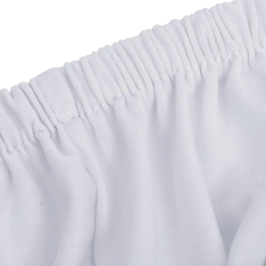 Housse extensible de canapé 4 places Blanc Jersey de polyester - 6