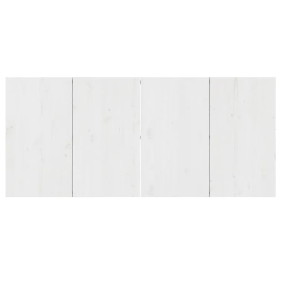 Table de bar Blanc 180x80x110 cm Bois massif de pin - 5