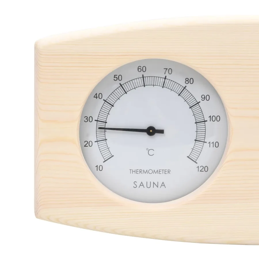 Ensemble 2 en 1 hydrothermographe et minuterie à sable de sauna - 6