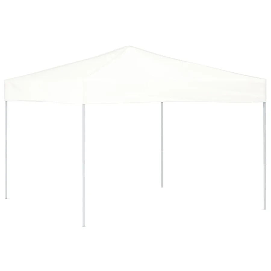 Tente de réception pliable Blanc 3x3 m - 2