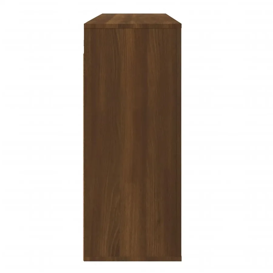 Armoire murale Chêne marron 80x33x80 cm Bois d'ingénierie - 5