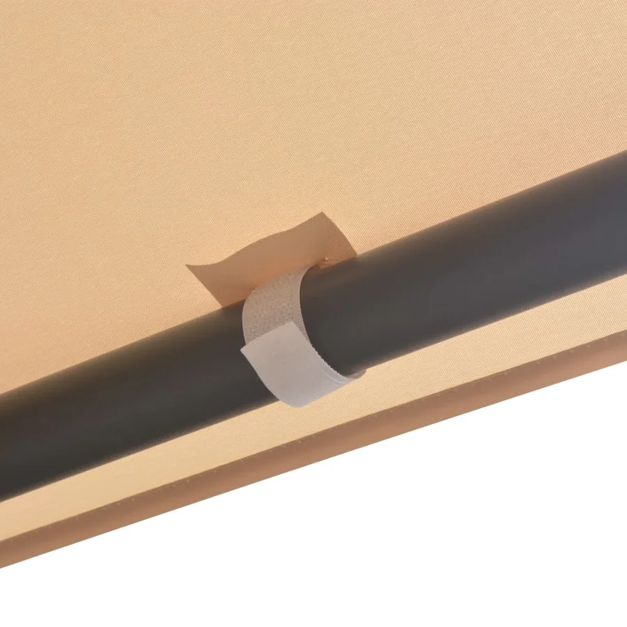 Chapiteau tente 3 x 3 m Beige Acier - 5