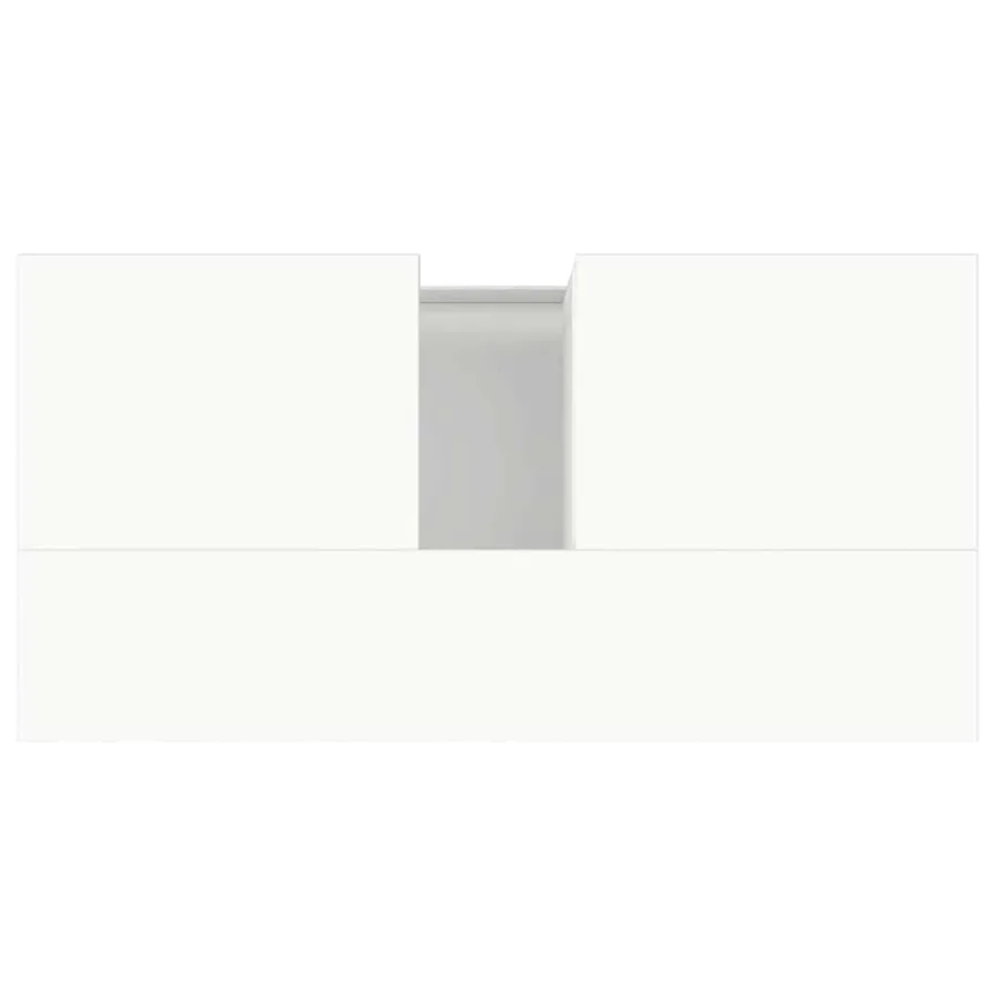 Armoire de salle de bain blanc 65x33x60 cm bois d'ingénierie - 9