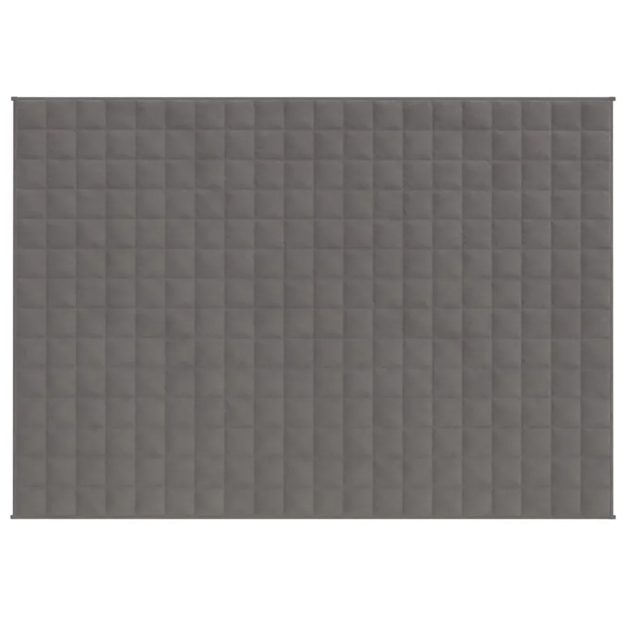 Couverture lestée Gris 152x203 cm 11 kg Tissu - 3