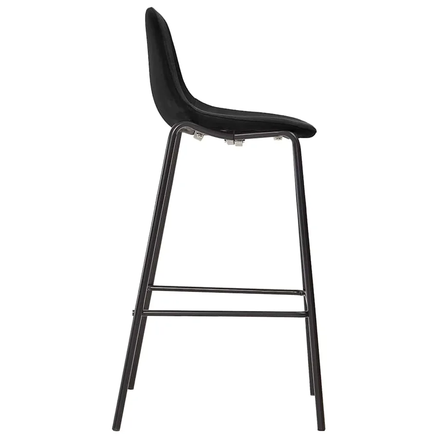 Ensemble de bar 5 pcs Tissu Noir - 5