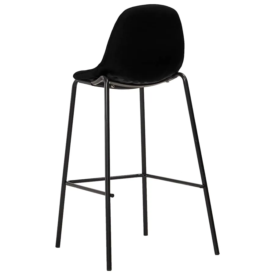 Ensemble de bar 5 pcs Tissu Noir - 6