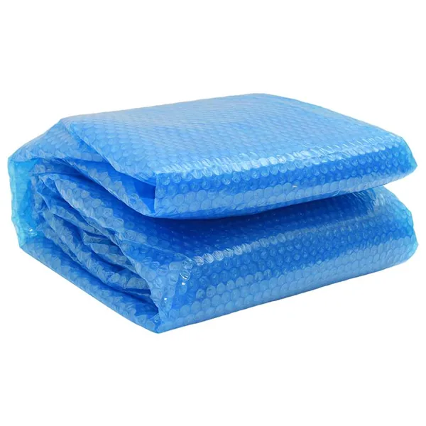 Couverture de piscine Bleu 356 cm PE