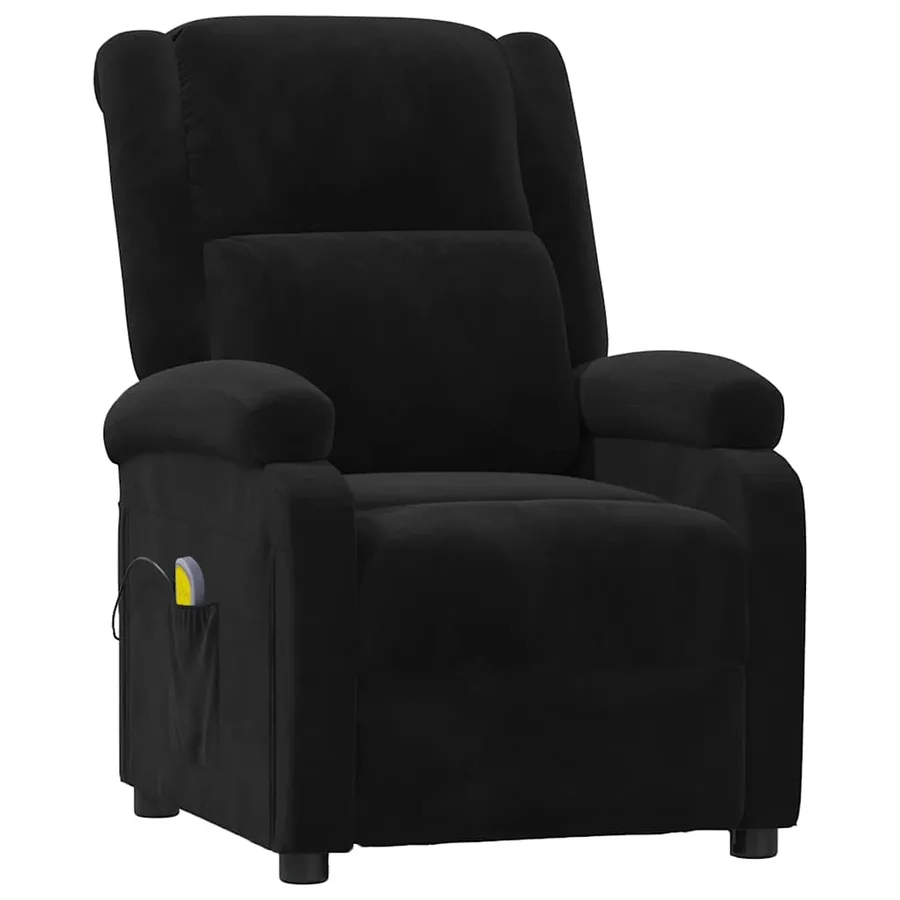Fauteuil de massage Noir Velours - 2