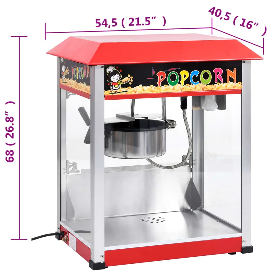 Machine à pop-corn avec pot de cuisson en téflon 1400 W - 10