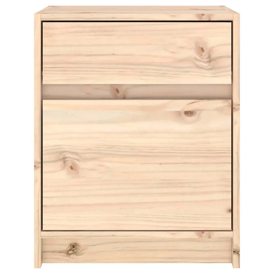 Table de chevet 40x31x50 cm bois de pin massif - 7