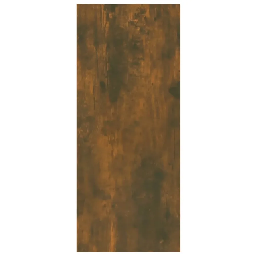 Bibliothèque/Séparateur de pièce chêne fumé 60x30x72 cm - 6