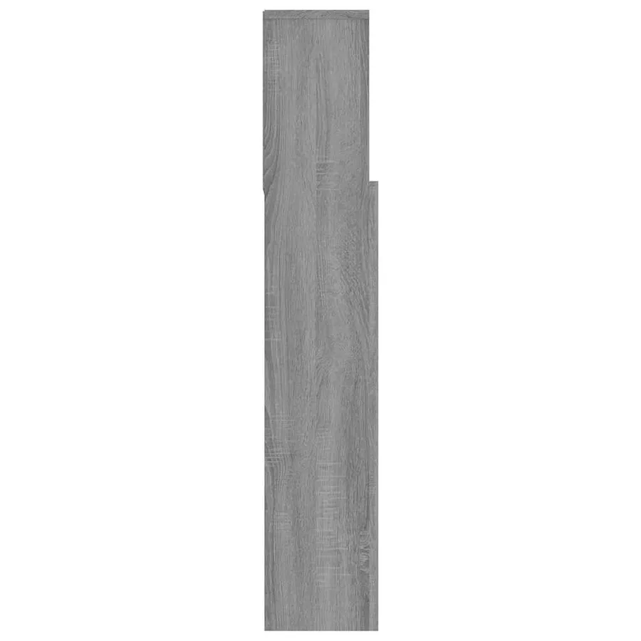 Armoire de tête de lit Sonoma gris 120x19x103,5 cm - 6