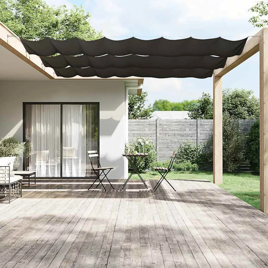 Auvent vertical Anthracite 180x1000 cm Tissu oxford