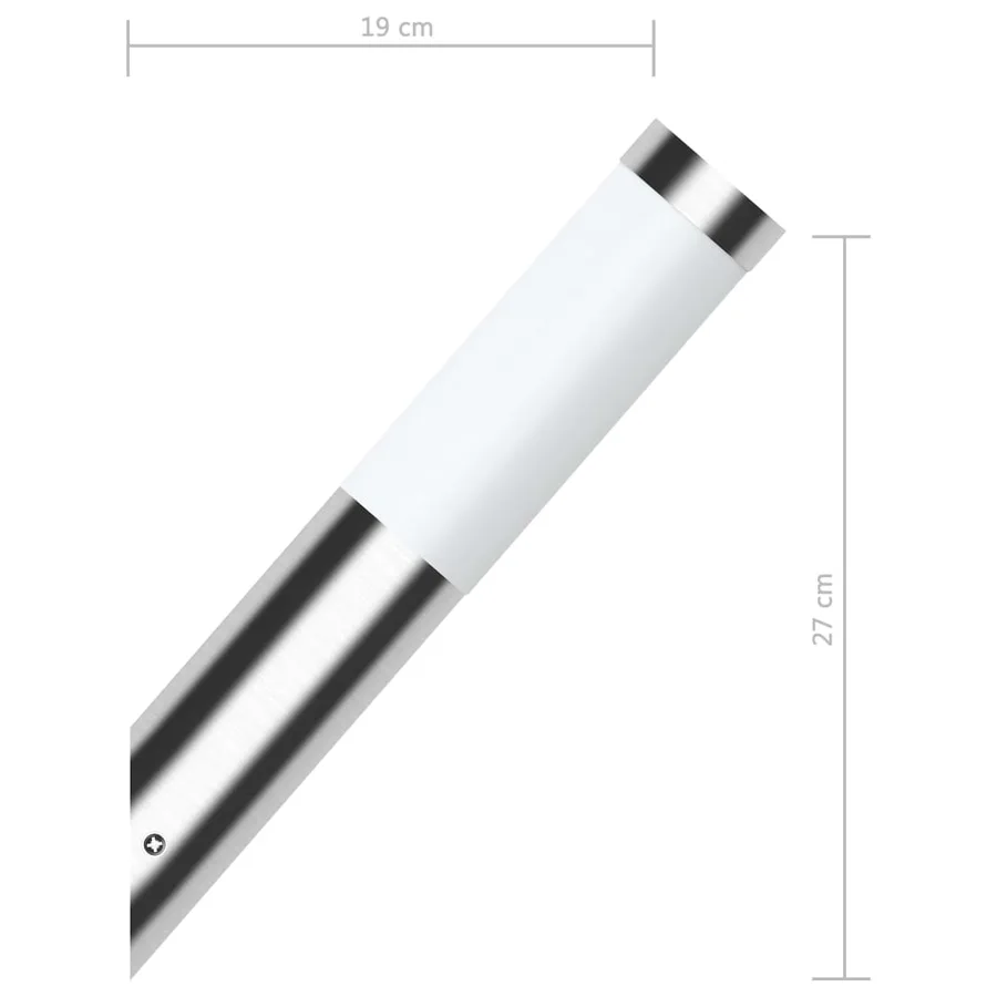Applique murale étanche Acier inoxydable 60 W - 12