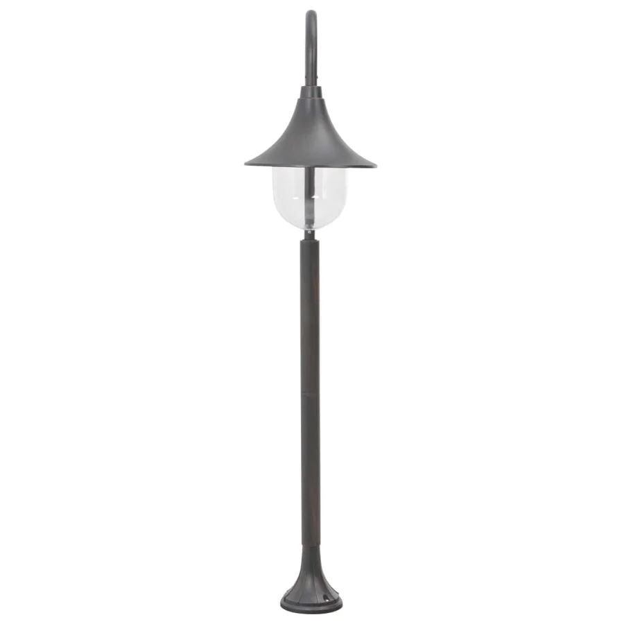 Lampadaire de jardin E27 120 cm Aluminium Bronze - 3