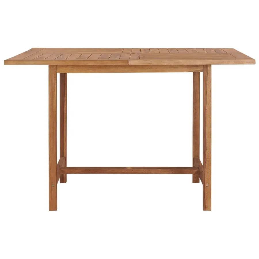 Table à dîner de jardin 110x110x75 cm Bois massif de teck - 2