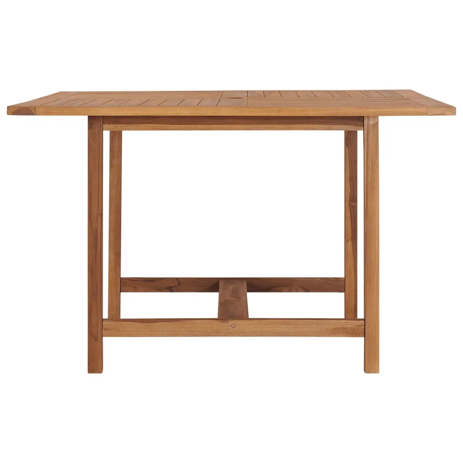 Table à dîner de jardin 110x110x75 cm Bois massif de teck - 3