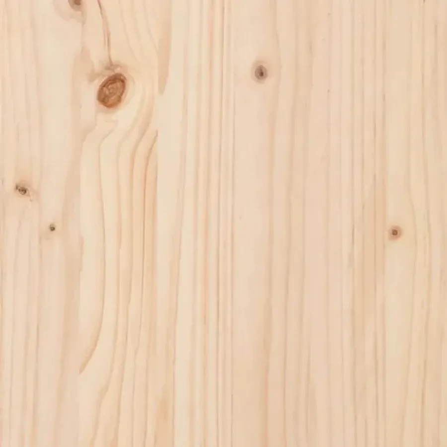 Tête de lit 205,5x4x100 cm Bois massif de pin - 5