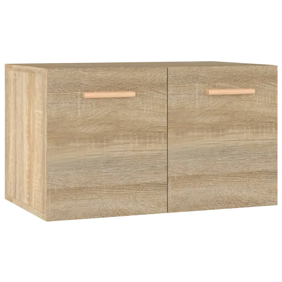 Armoire murale Chêne sonoma 60x36,5x35 cm Bois d'ingénierie - 2