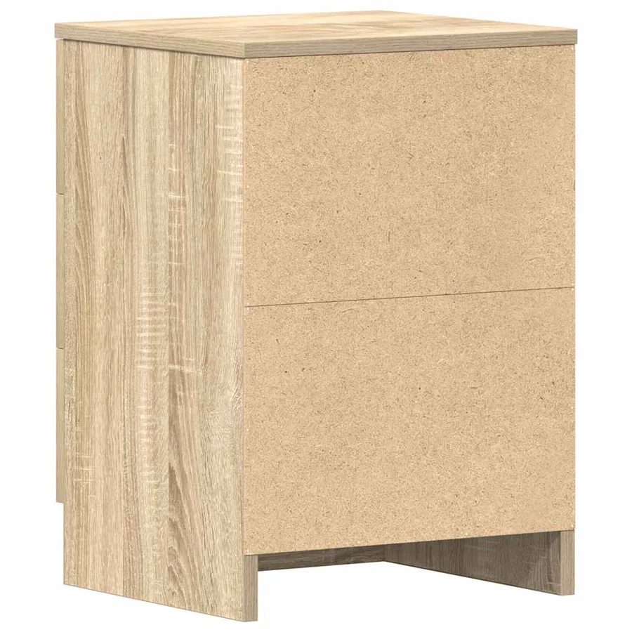 Table de chevet Chêne Sonoma 38x35x56 cm Bois d'ingénierie - 8