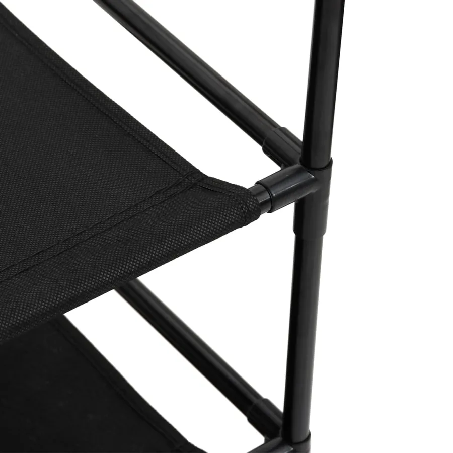 Armoire de rangement avec 6 tiroirs 55x29x55 cm Noir Acier - 7