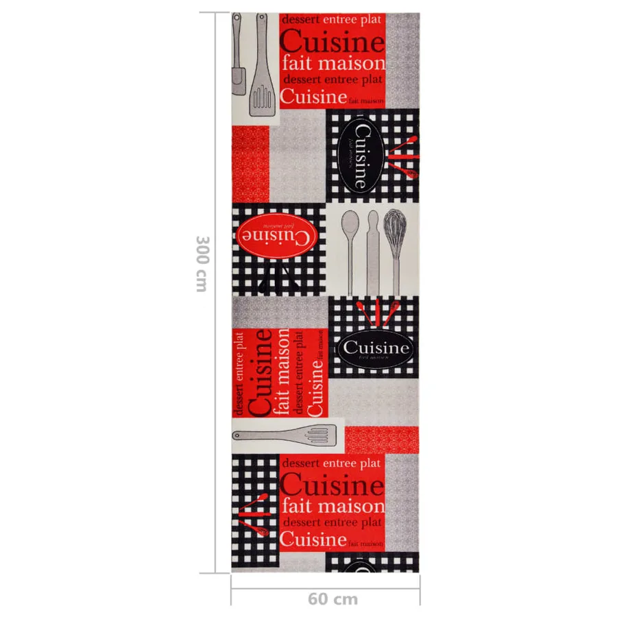 Tapis de cuisine lavable Cuisine 60x300 cm - 6