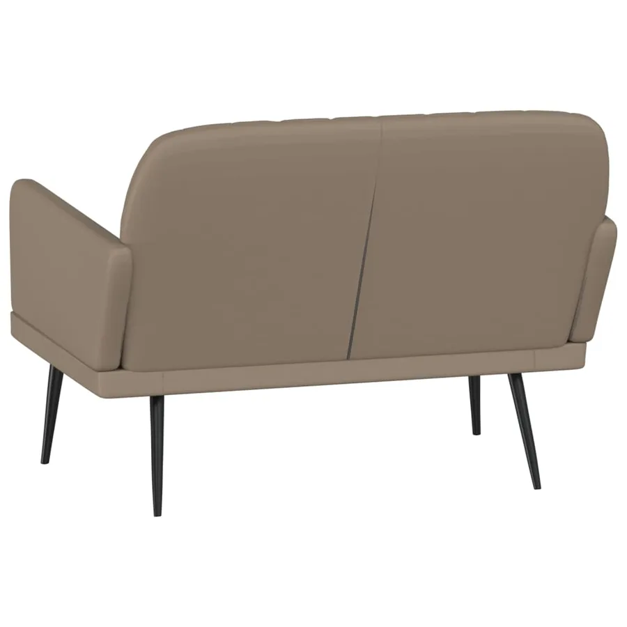 Banc Cappuccino 107x80x81 cm Similicuir - 5