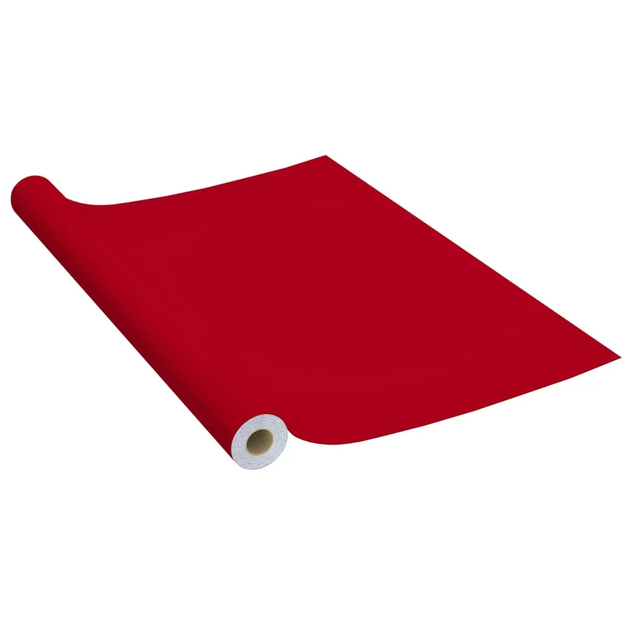 Films autoadhésifs pour meubles 2 pcs Rouge 500x90 cm PVC - 3