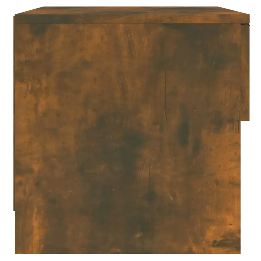 Tables de chevet 2 pcs Chêne fumé Bois d'ingénierie - 5