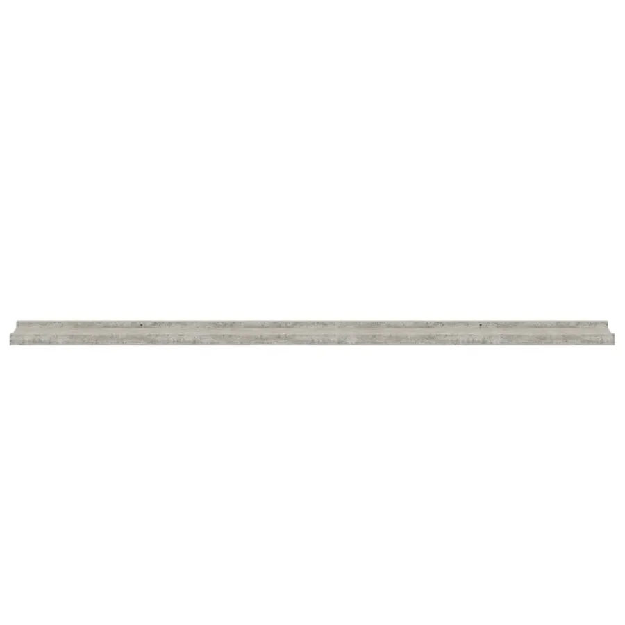 Étagères murales 4 pcs Gris béton 115x9x3 cm - 6