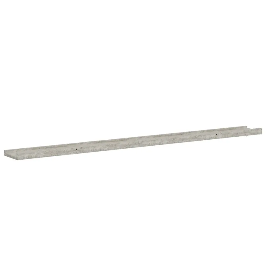 Étagères murales 4 pcs Gris béton 115x9x3 cm - 8