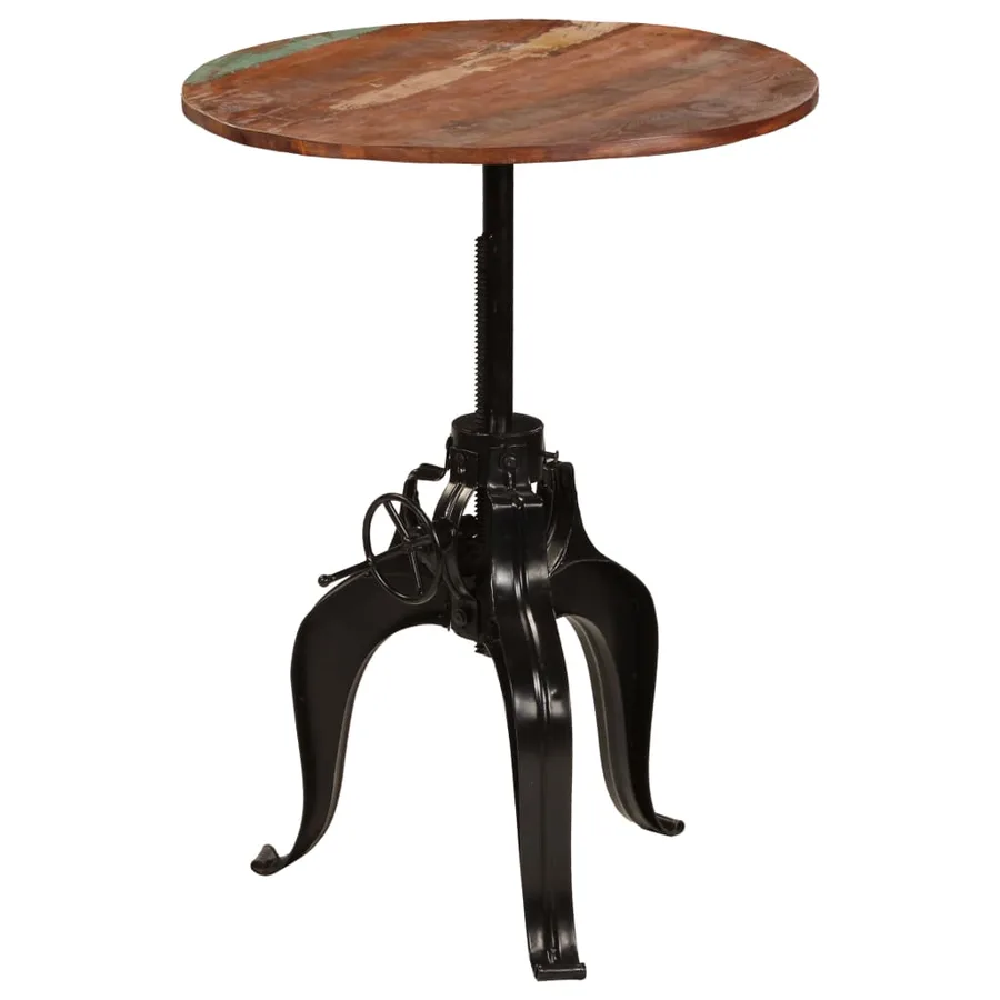 Table de bar Bois de récupération massif 75x(76-110) cm - 11