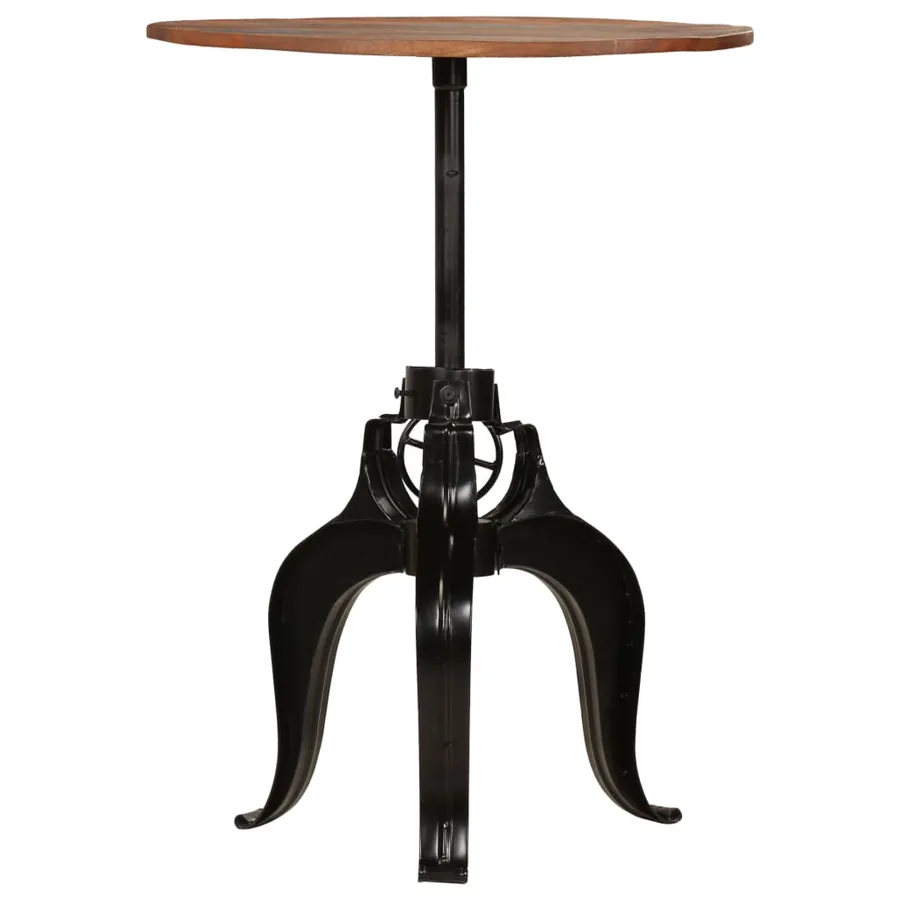 Table de bar Bois de récupération massif 75x(76-110) cm - 2