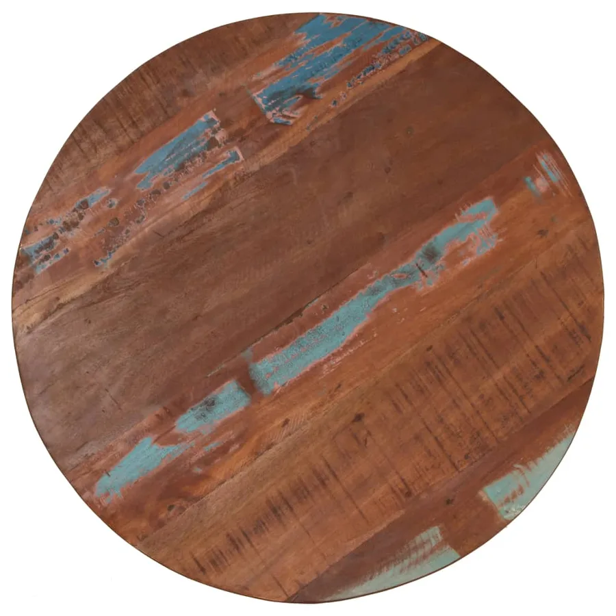Table de bar Bois de récupération massif 75x(76-110) cm - 9