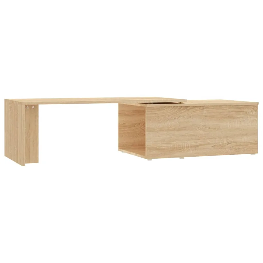 Table basse Chêne sonoma 150x50x35 cm Bois d’ingénierie - 2