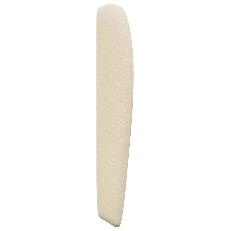 Oreille de tête de lit Crème 80 x 23 x 6 cm tissu - 5