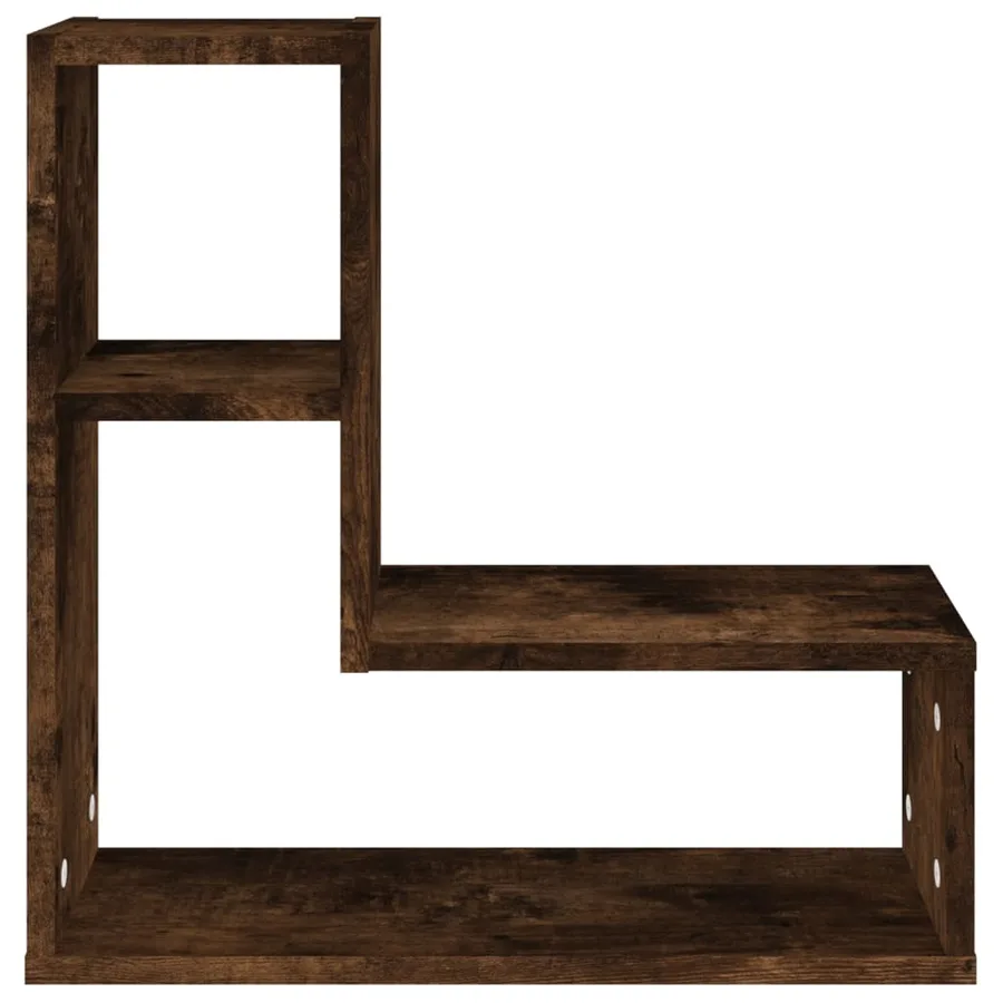 Étagères murales 2 pcs Chêne fumé 50x15x50 cm Bois d'ingénierie - 5