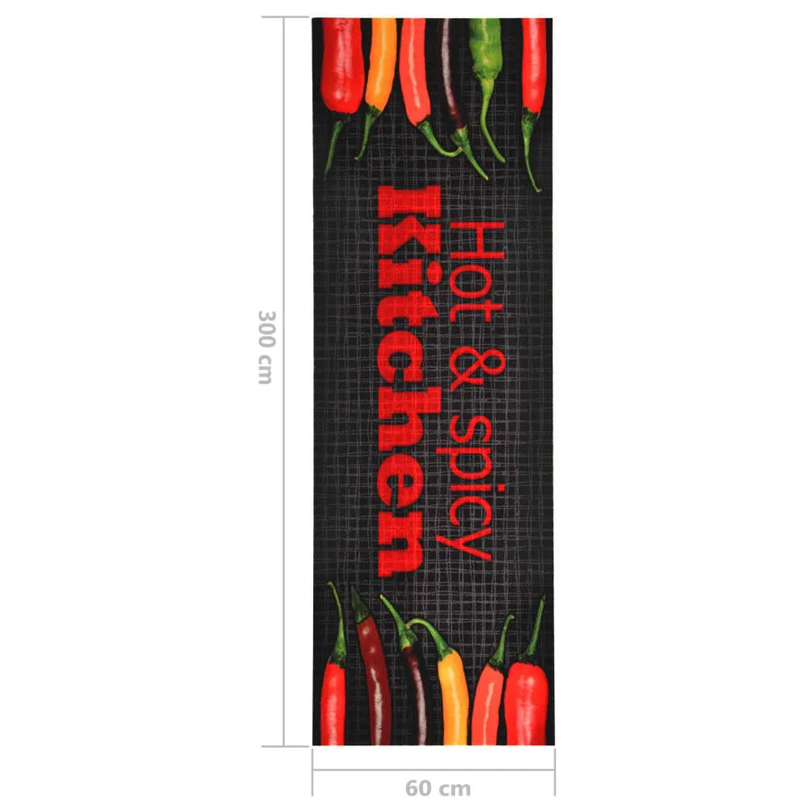 Tapis de cuisine lavable Hot & Spicy 60x300 cm - 6