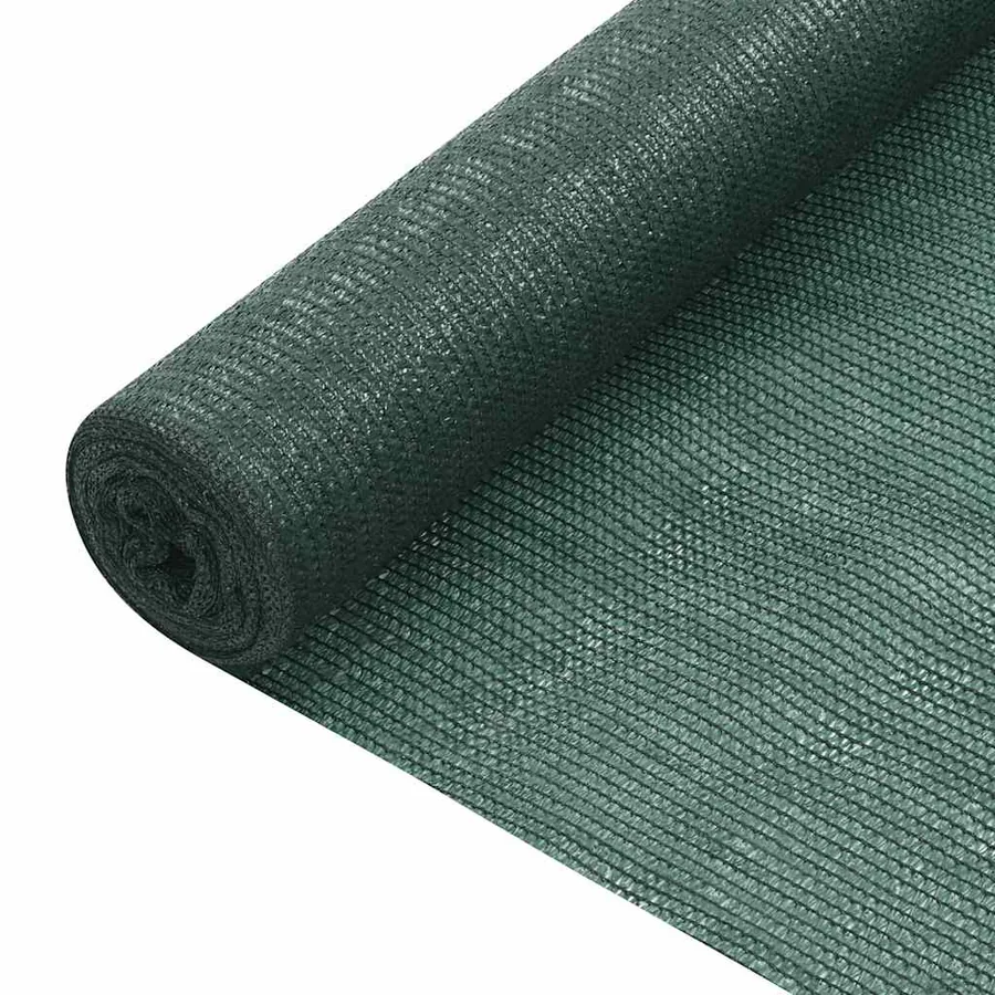 Filet brise-vue Vert 2x50 m PEHD 75 g/m²