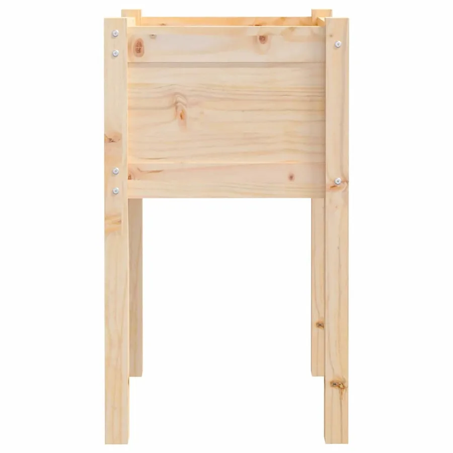 Jardinières d'extérieur 2 pcs 40x40x70 cm bois de pin massif - 5