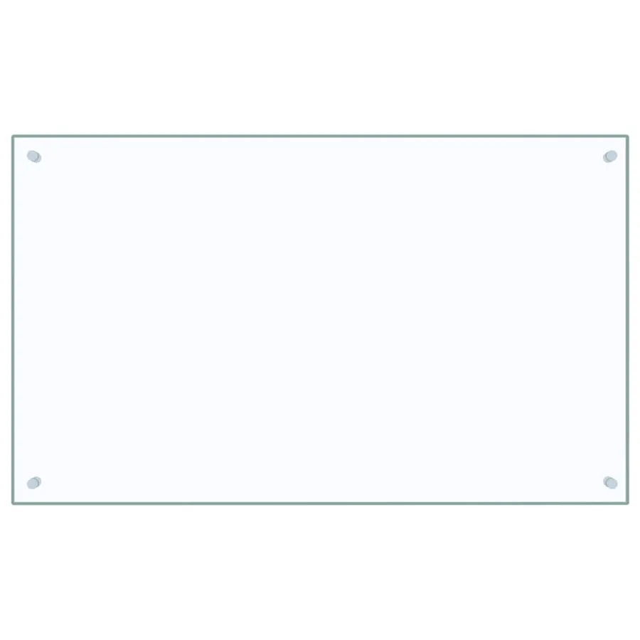 Dosseret de cuisine Transparent 100x60 cm Verre trempé - 2
