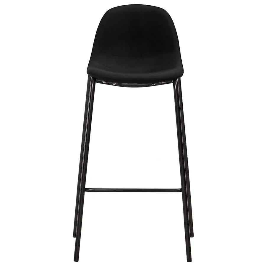 Ensemble de bar 5 pcs Tissu Noir - 8