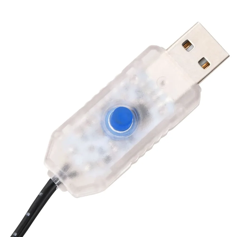Palmier à LED 252 LED Blanc chaud 400 cm - 9