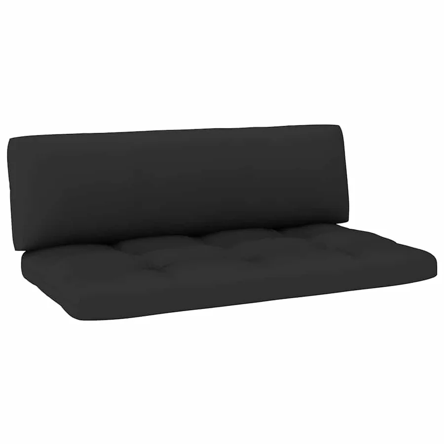 Salon de jardin palette 6pcs avec coussins Bois de pin imprégné - 7