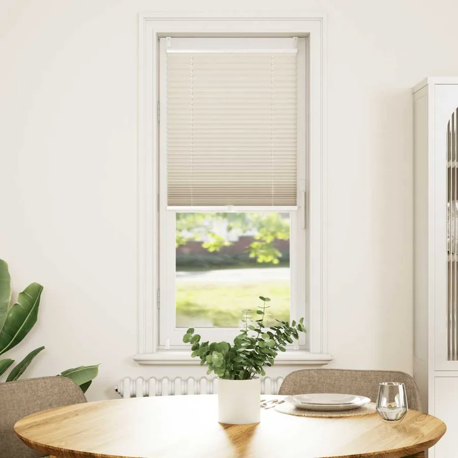 Store plissé 50x100 cm Crème