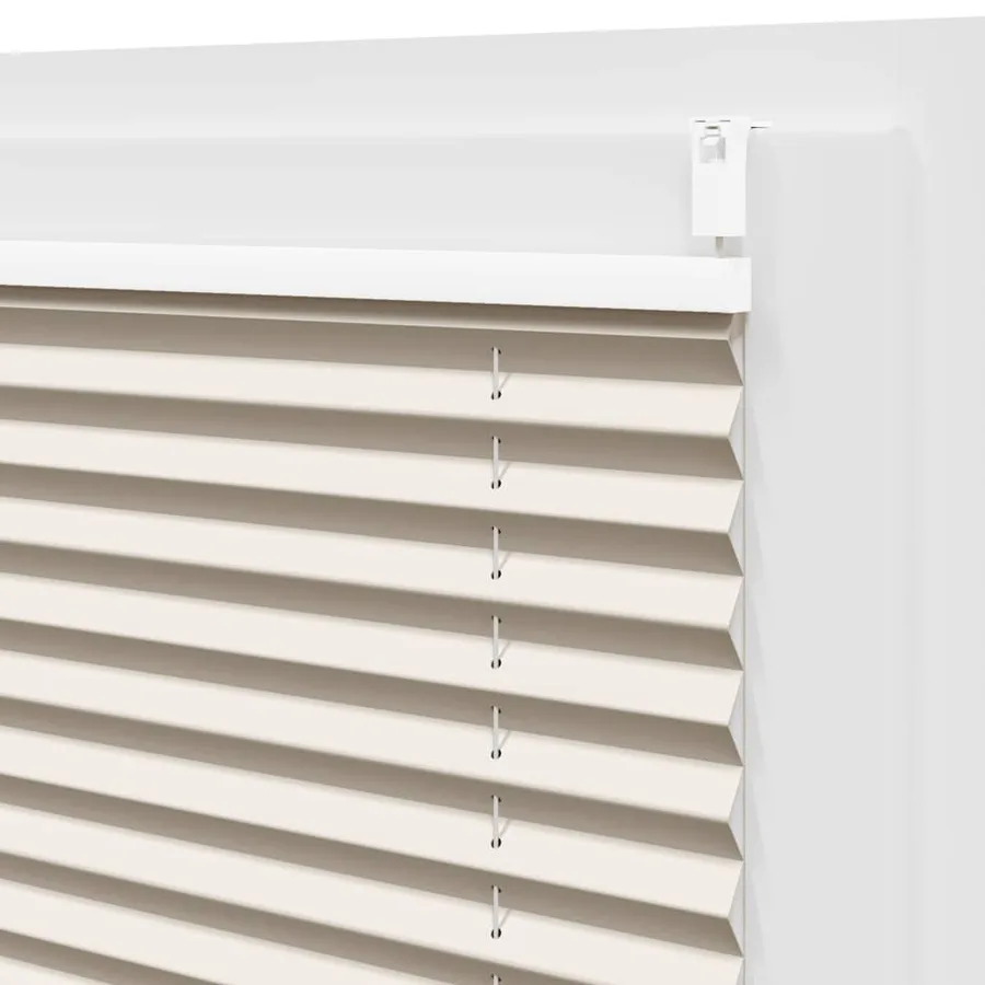 Store plissé 50x100 cm Crème - 7
