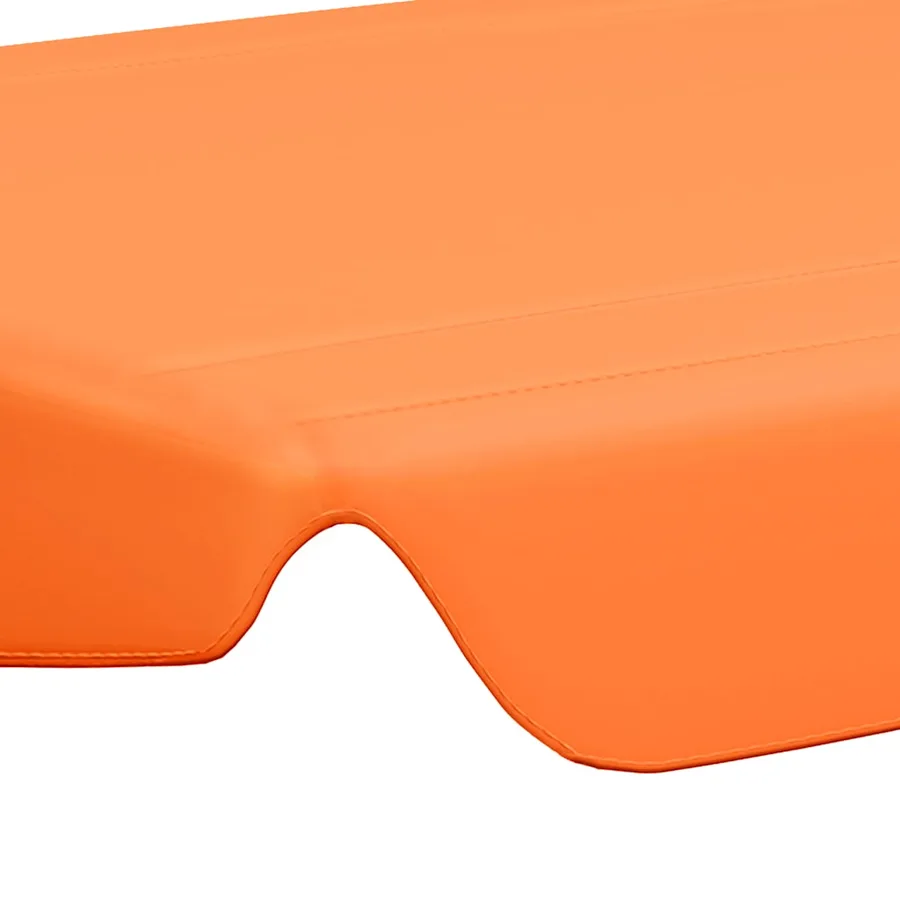 Toit de rechange de balançoire orange 150/130x105/70 cm - 5